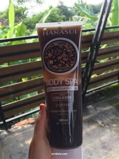 Review Hanasui Body Spa Exfoliating Gel Varian Coffee Wanginya Manis