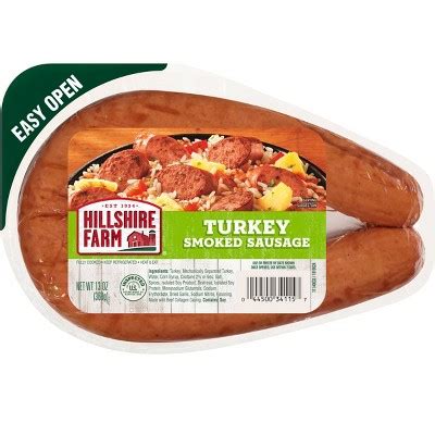 Hillshire Farm Turkey Smoked Sausage Rope Oz Target