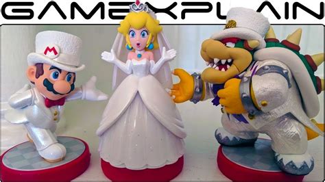 Top 73+ imagen amiibo super mario odyssey mario peach bowser wedding ...