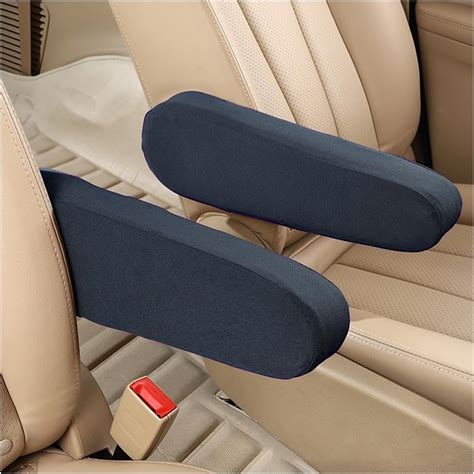 Amazon AUCELI 2 Pcs Car Front Seat Armrest Covers Cloth Fabric