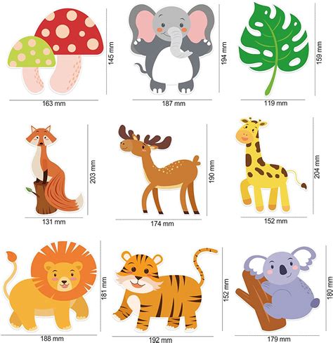 Detail Safari Animals Cutouts Koleksi Nomer 44