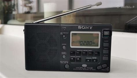 Sony Icf Sw33 Fm Stereomwsw Pll Radijo Imtuvas Skelbiult