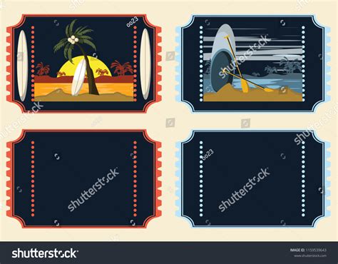 Ticket Vector Illustration Stock Vector (Royalty Free) 1159539643