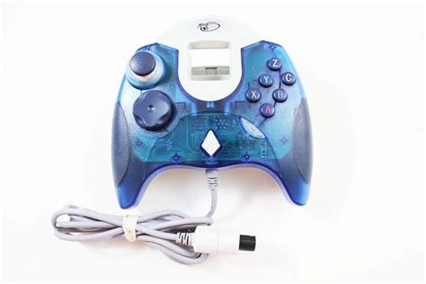 Sega Dreamcast Clear Blue Mad Catz Dream Pad Controller