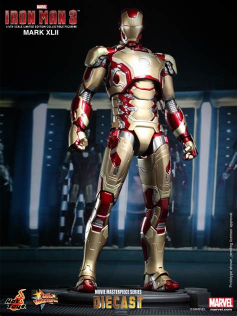 Hot Toys MMS 197 D02 Iron Man 3 Iron Man Mark XLII Hot Toys Complete Checklist
