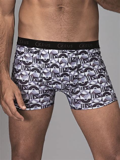 Cueca Miniboxer Geom Trica Zeus Demillus Esta O Intima