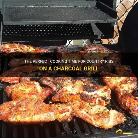 how long to cook country style ribs on charcoal grill