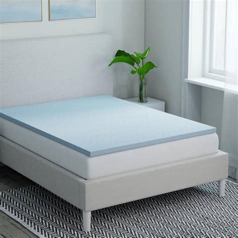 Stylewell In Gel Infused Memory Foam Twin Mattress Topper Thd Mfvt