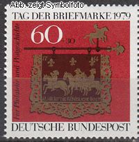 BRIEFMARKEN BUND MICHEL NR 1023 POSTFRISCH TAG D BRIEFMARKE 1979