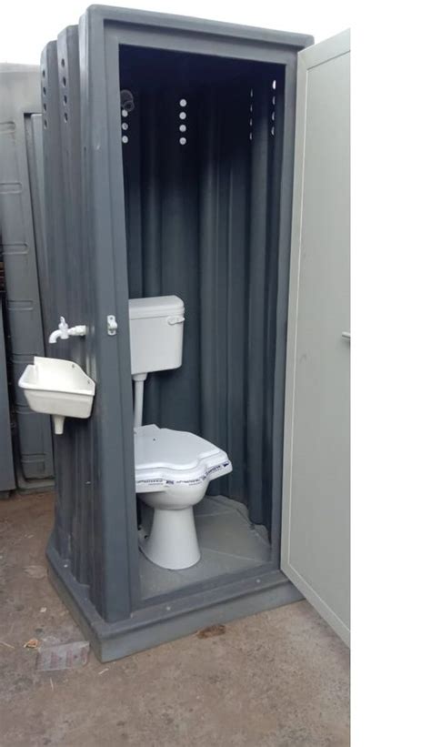 Pvc Modular Readymade Sintex Portable Toilet Cabin No Of Compartments