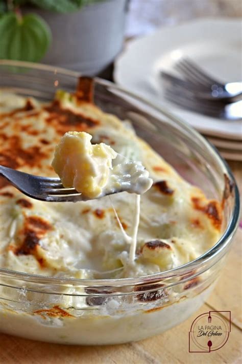 Cavolfiore Gratinato Con Besciamella E Mozzarella Contorno Facile E Ricco