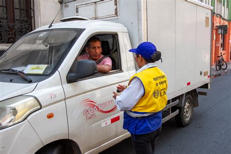 Operativo De Transporte De Carga En Jr Washington Cuadra Lima