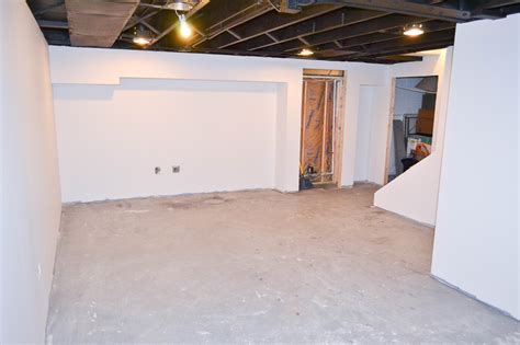 Little and Lovely: Basement Remodel: paint on the walls