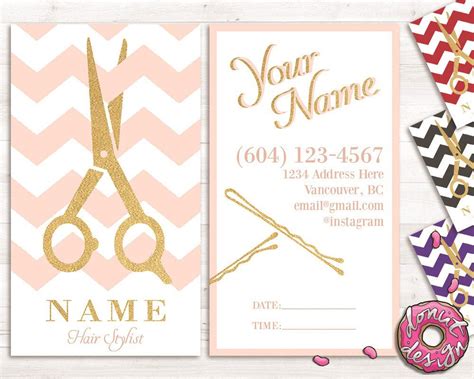 Free printable hair stylist business card templates - bxeave