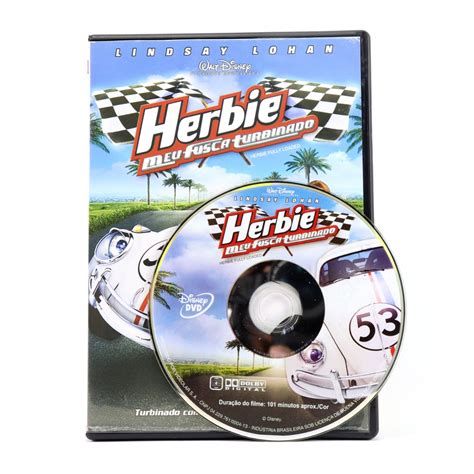 DVD Herbie Meu Fusca Turbinado Lindsay Lohan Shopee Brasil