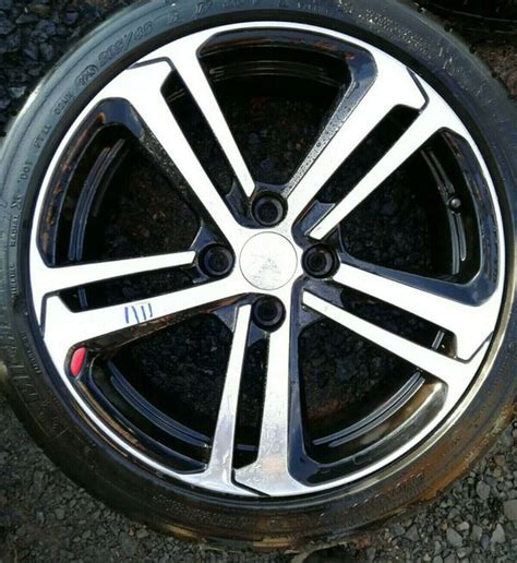 PEUGEOT 208 GTI GT LINE 17" ALLOY WHEEL AND MICHELIN TYRE FULL SIZE SP ...