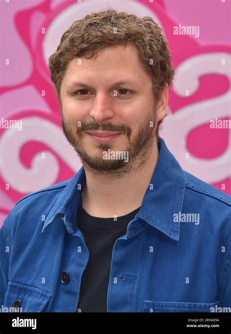 Michael Cera arrives at a photo call for "Barbie," Sunday, June 25 ...