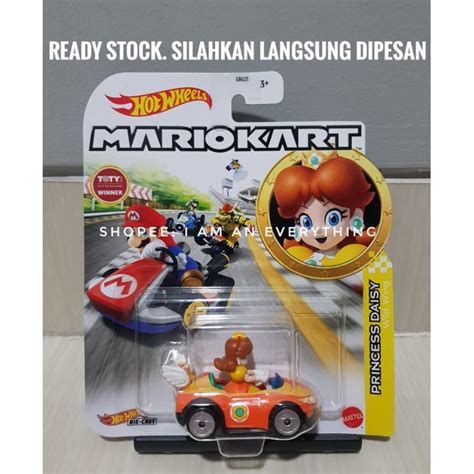 Hot Wheels Mario Kart Princess Daisy Wild Wing Hotwheels Marikoart Original Mattel Hw Shopee