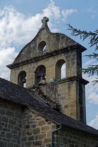 Eglise de Lissac sur Couze Corrèze le clocher pignon dat Flickr