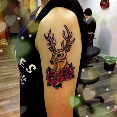 12+ Awesome Deer Tattoo Designs For Women | PetPress