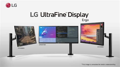 LG 32UN880 B 32 UltraFine Display Ergo UHD 4K IPS Display With HDR 10