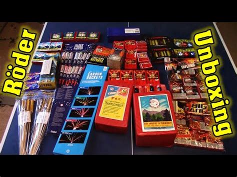 XXL Feuerwerk Unboxing 2020 PyroMoe YouTube