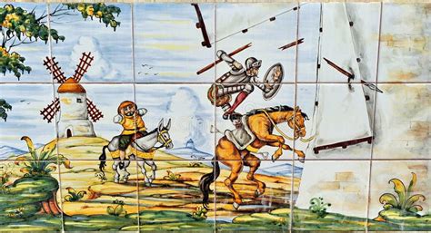 Dom Quixote E Os Moinhos De Vento