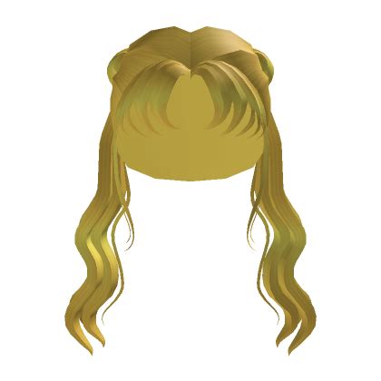 Sailor Moon Bun Pigtails In Golden Blonde Roblox Item Rolimon S