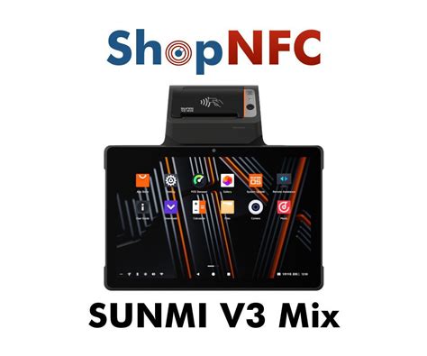 SUNMI V3 Mix Smart Mobile Terminal Shop NFC