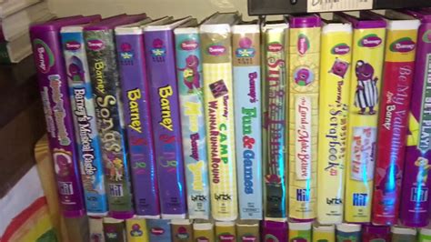 Ally Jessa Barney Vhs Collection