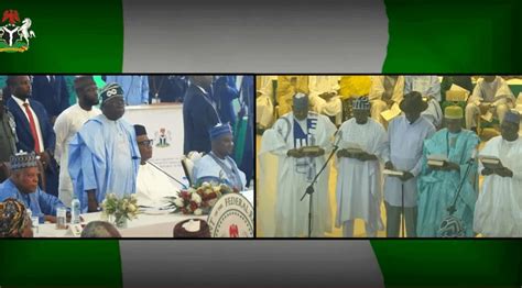 Tinubu Swears In New Ministers In Aso Villa Vanguard News