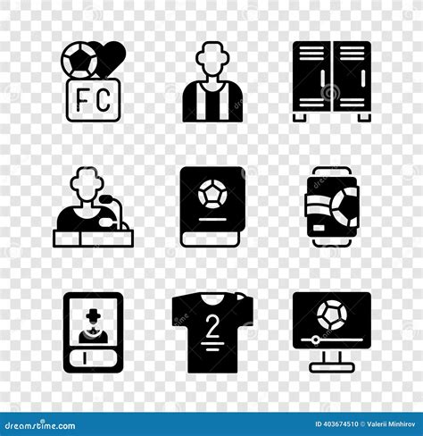 Set Locker Or Changing Room, Clock, Calendar, Identification Badge
