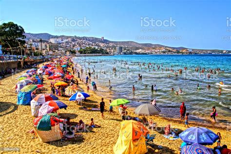 One Of The Popular Beaches In Annaba Algeria Stock Photo - Download ...