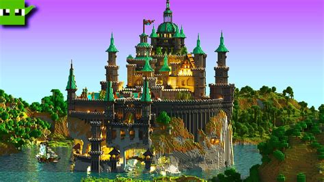 Minecraft Kingdoms S E The Castle Timelapse K Fps Youtube