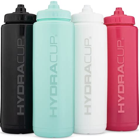 Buy Hydra Cup Sport 4 Pack 32 Oz Squeeze Water Bottles Fast Flow