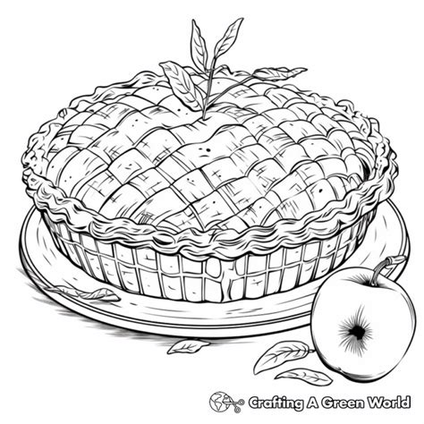 Fall Apple Coloring Pages - Free & Printable!