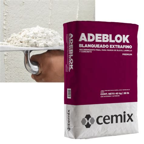 Adeblok Blanqueado Extrafino Cemix Ecuador