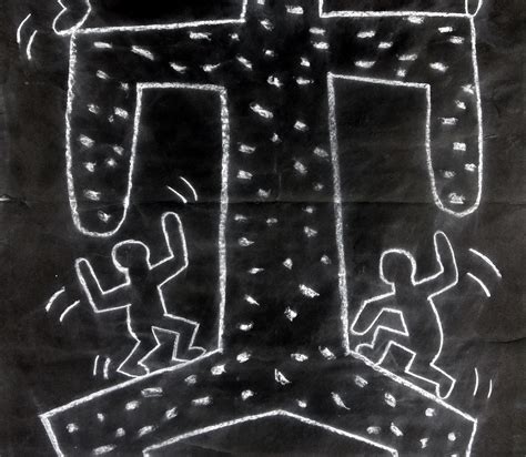 Keith Haring Subway Drawings