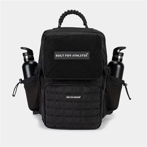 black pro series  gym backpack built  athletes