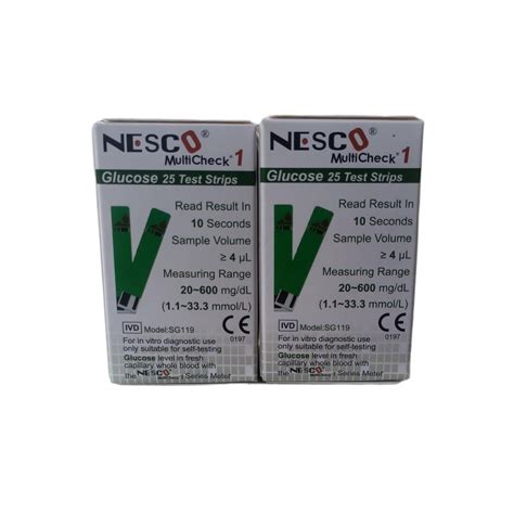 Jual Gula Darah Nesco Strip Glucose Shopee Indonesia