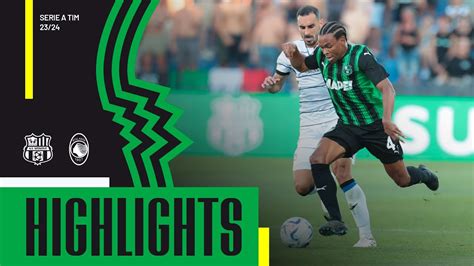 Sassuolo Atalanta 0 2 Highlights Youtube