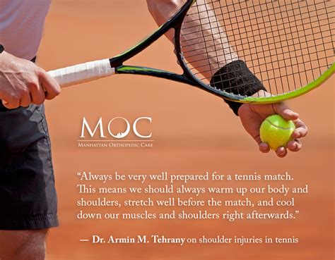 Risk Of Tennis Shoulder Injuries Manhattan Orthopedic Care