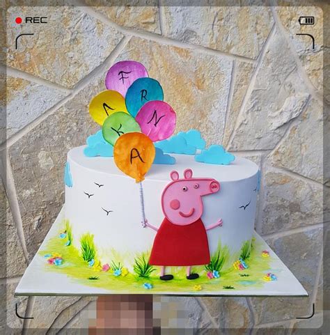 Peppa Pig Cake Decorated Cake By Tirki Cakesdecor