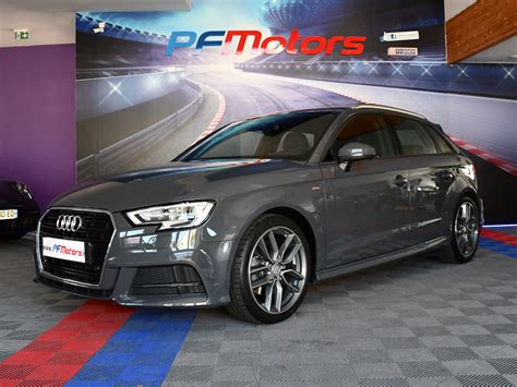 Audi A3 2.0 TDI 150cv Facelift Sportback Gris Nano GPS Virtual