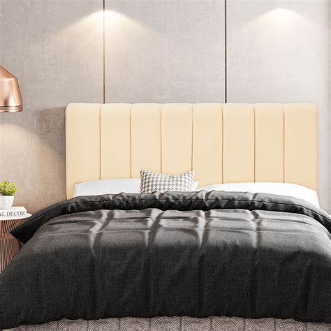 Cabeceira Cama Box Painel Casal 160 Cm Dubai W01 Suede Bege Lyam