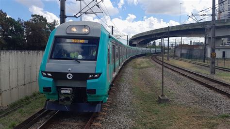 Trem novo da ViaMobilidade faz testes em toda extensão das linhas