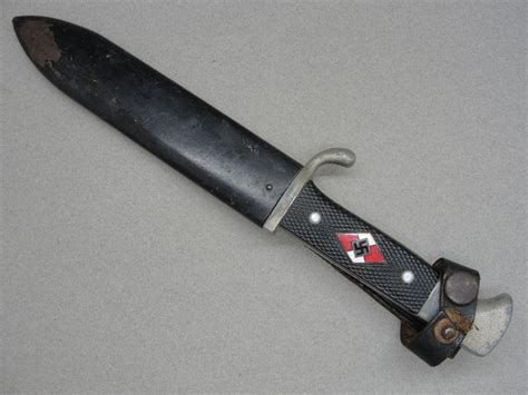 Transitional Hitler Youth Knife By RZM M 7 37 1938 ROBERT KLAAS