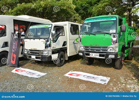 Isuzu Trucks Signage At Manila Commercial Vehicle Show In Pasay