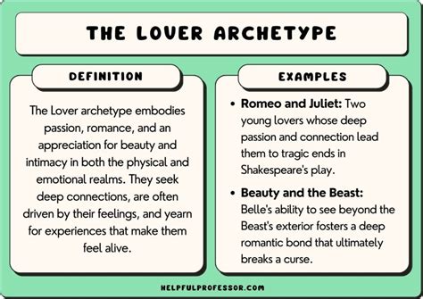 Lover Archetype: Definition and Real Examples (2024)