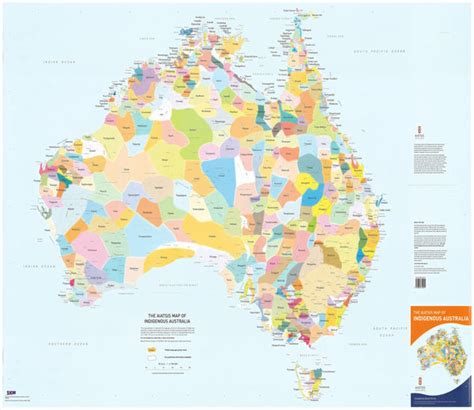 Aboriginal Australia Map Folded Aboriginal Maps Australia Mapworld